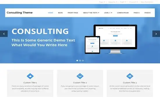Consulting Theme GPL v6.5.27 – Business, Finance WordPress Websites